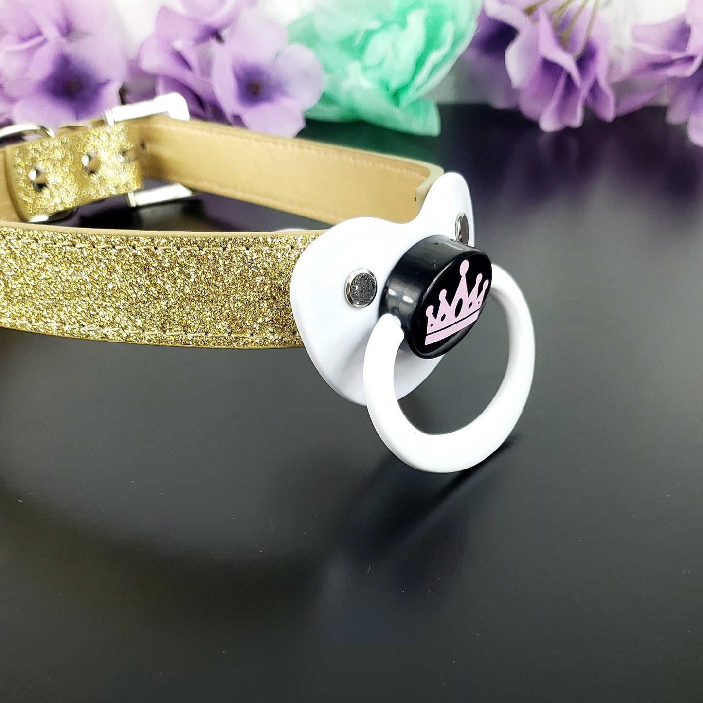 Princess Crown Pacifier Gag