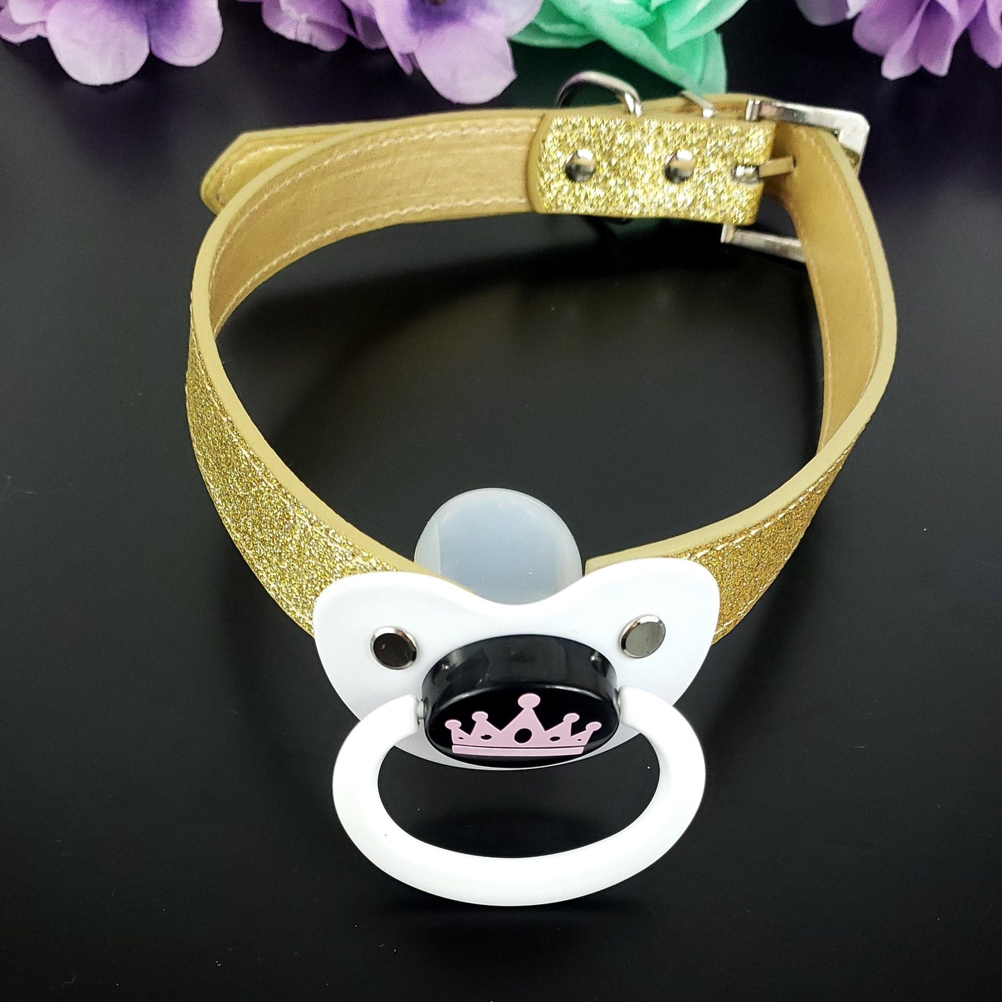 Princess Crown Pacifier Gag