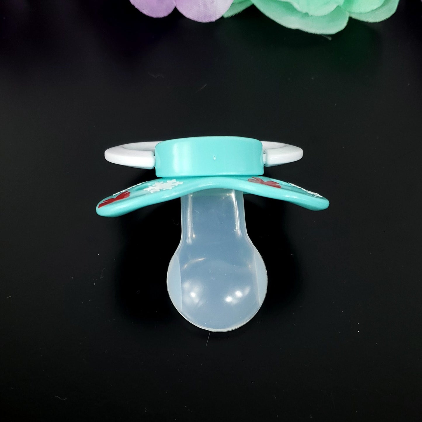 Winter Theme Adult Pacifier