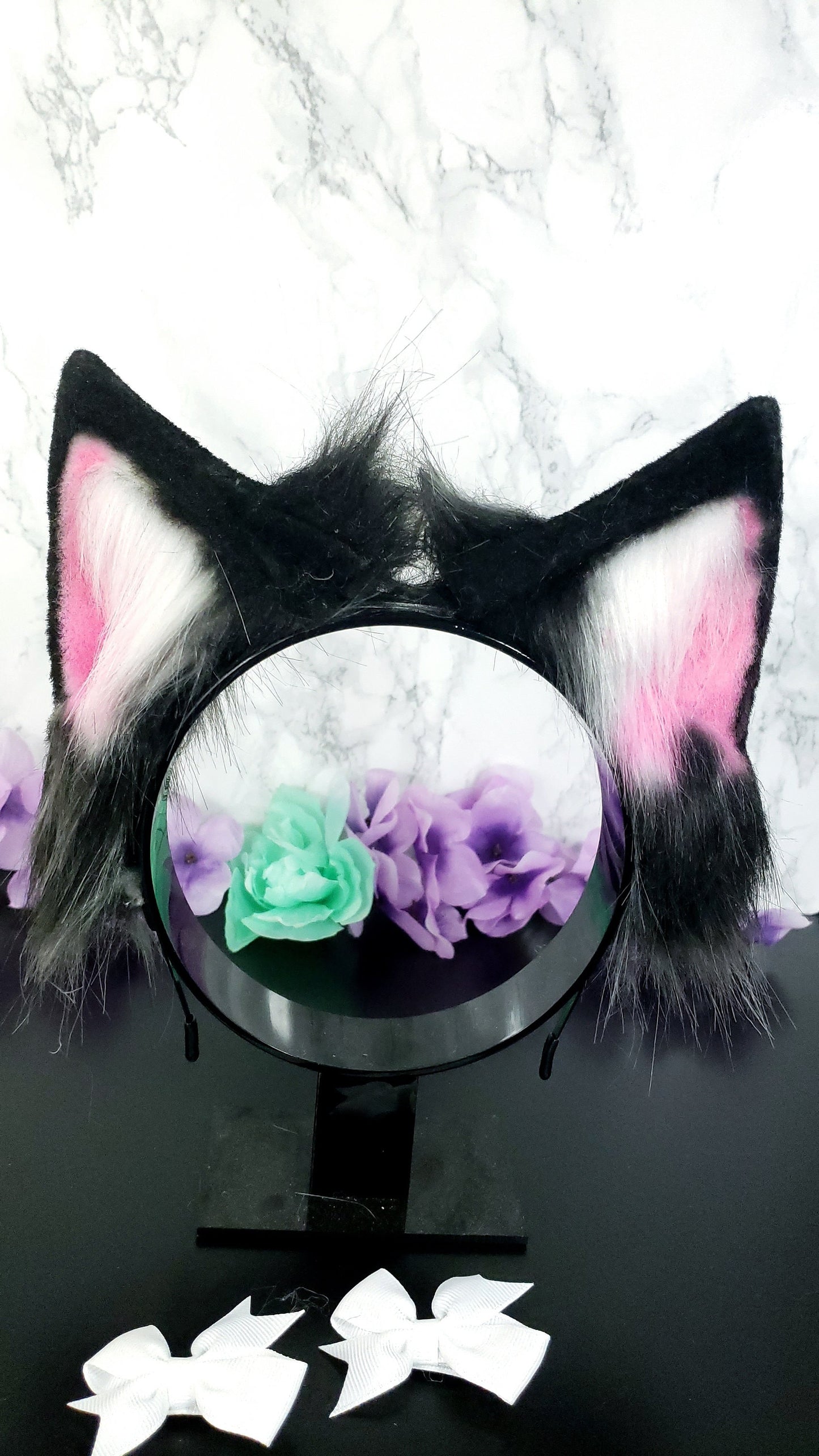 Black Kitten Costume Animal Ears