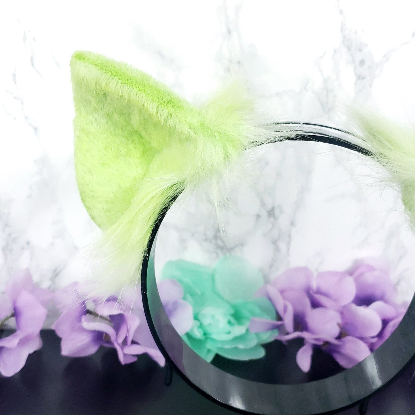 Green Cosplay Ears