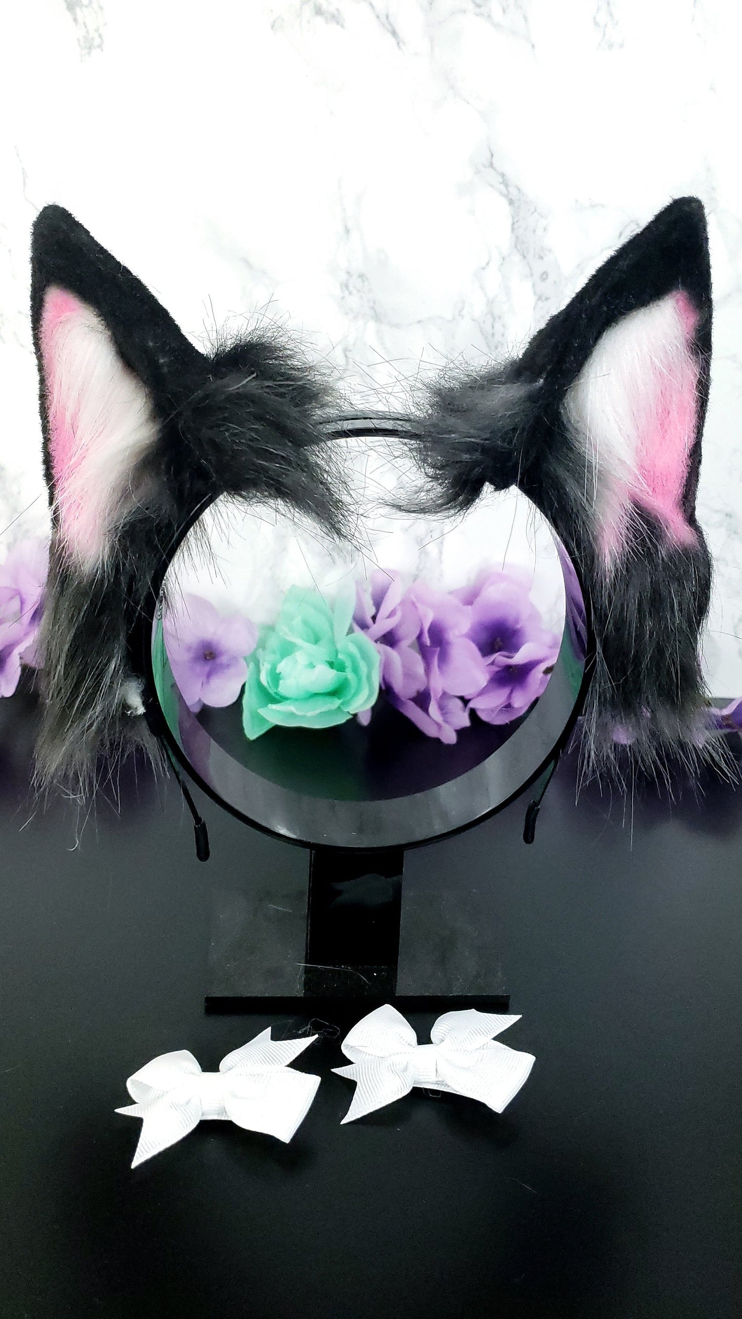 Black Kitten Costume Animal Ears