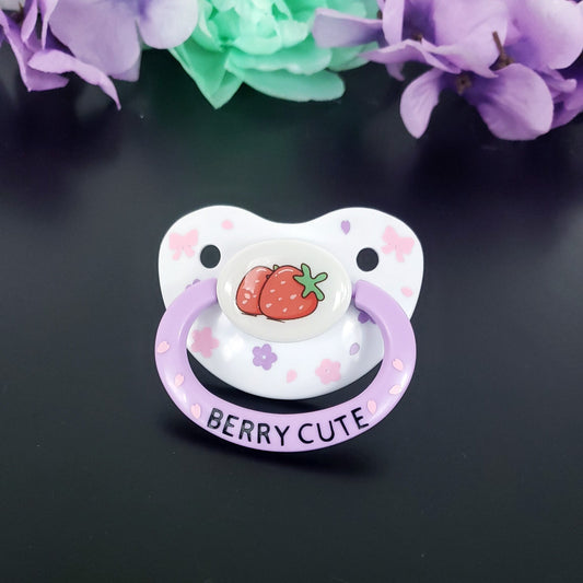 Strawberry Adult Pacifier