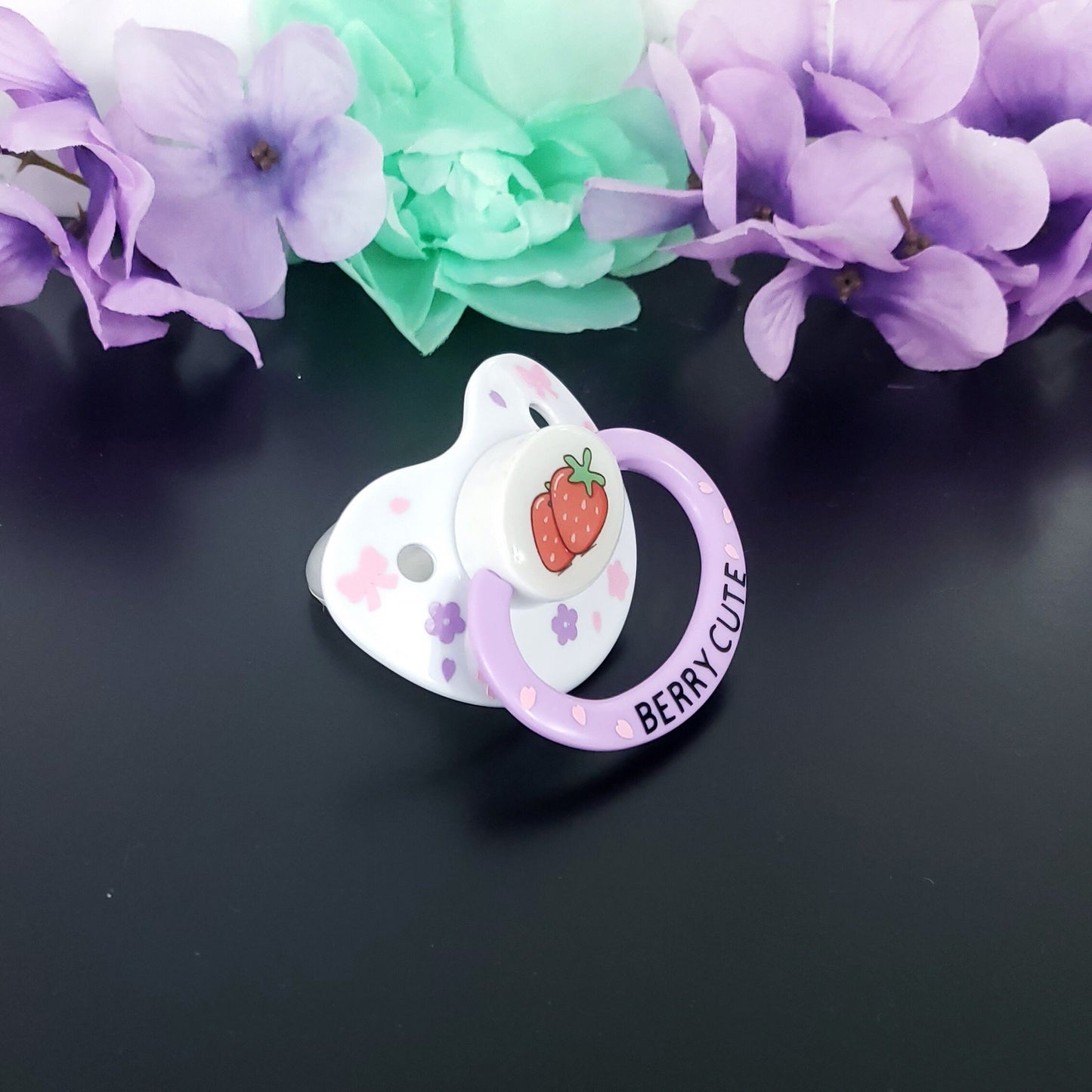 Strawberry Adult Pacifier