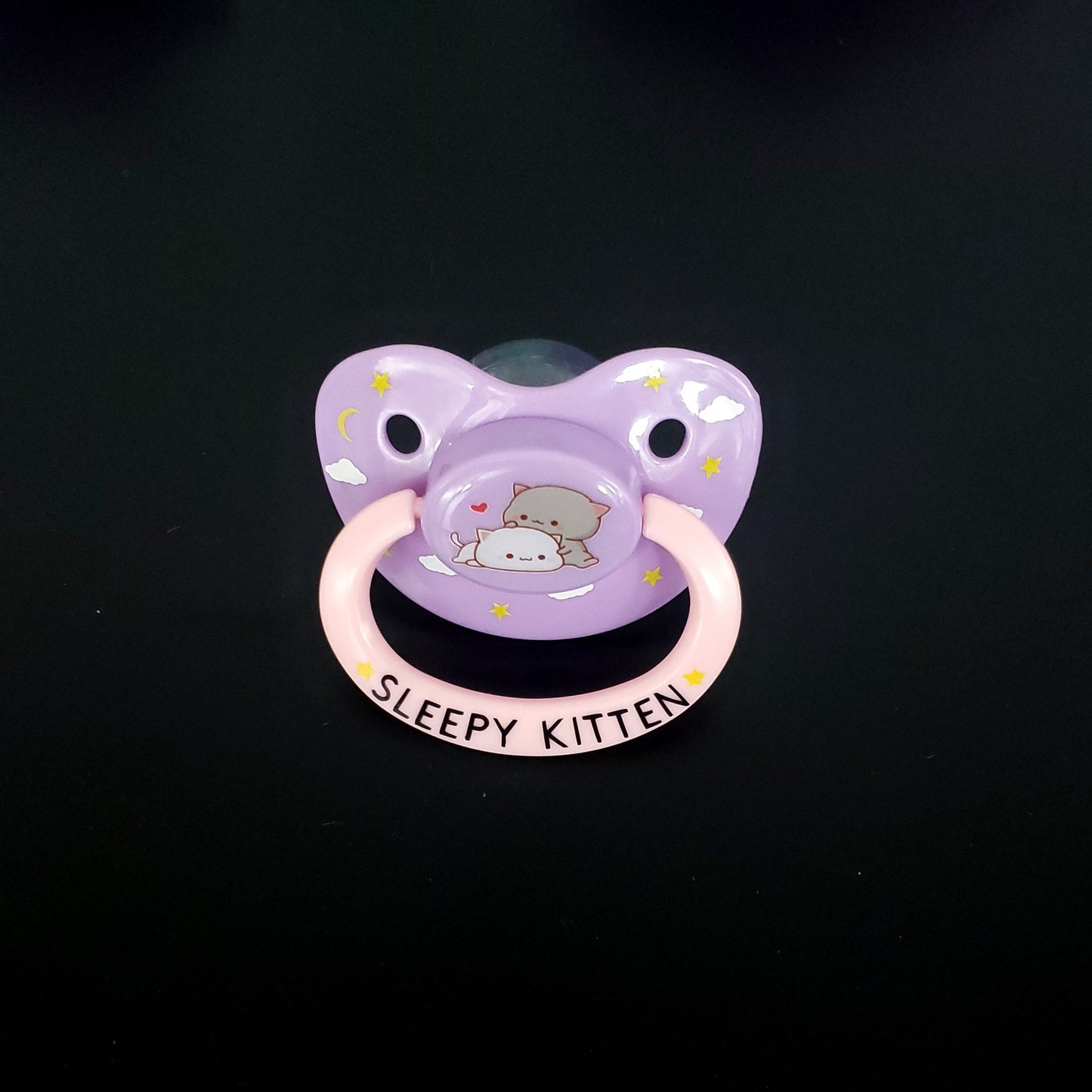 Sleepy Kitten Adult Pacifier