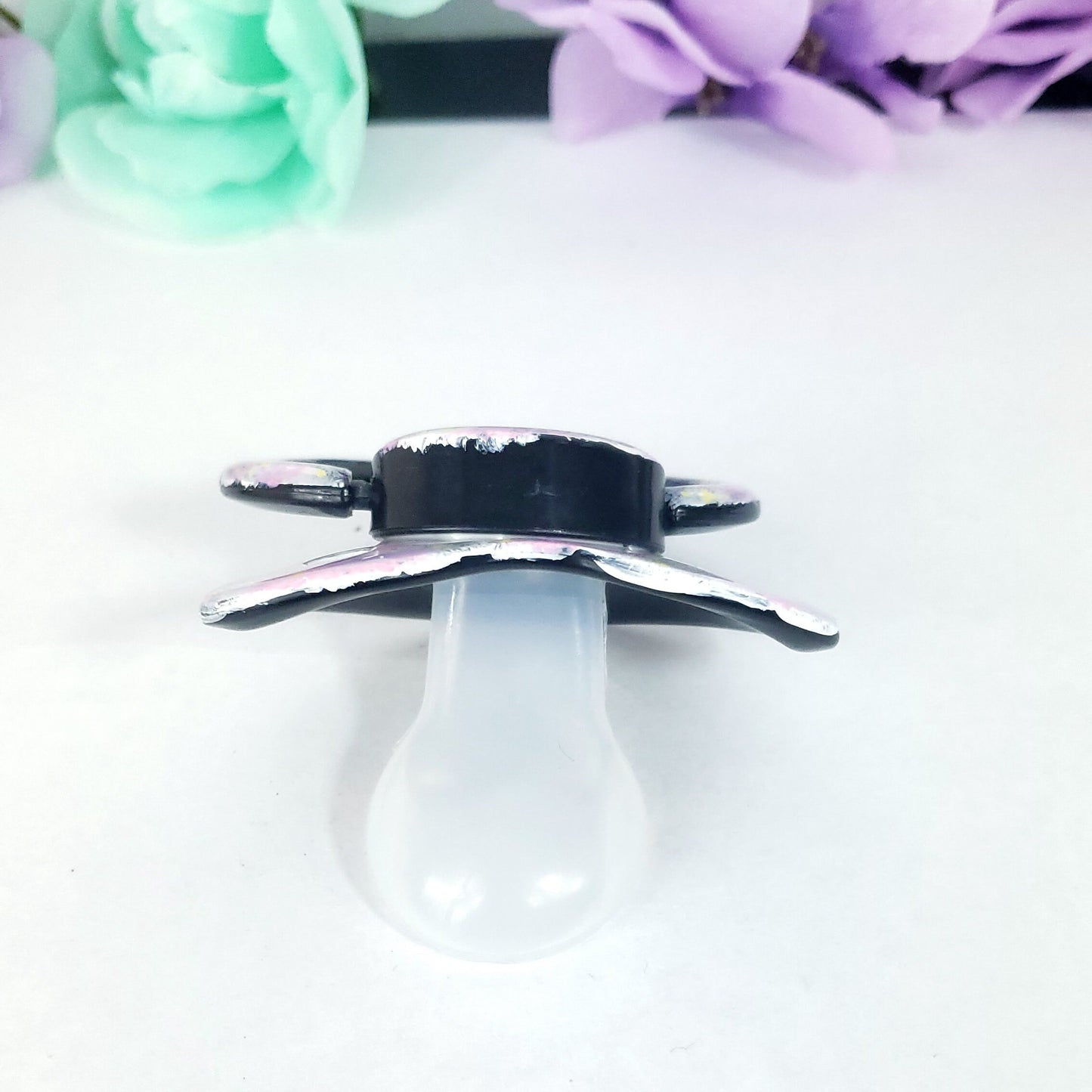 Hand Painted Adult Pacifier - Celestial Witch