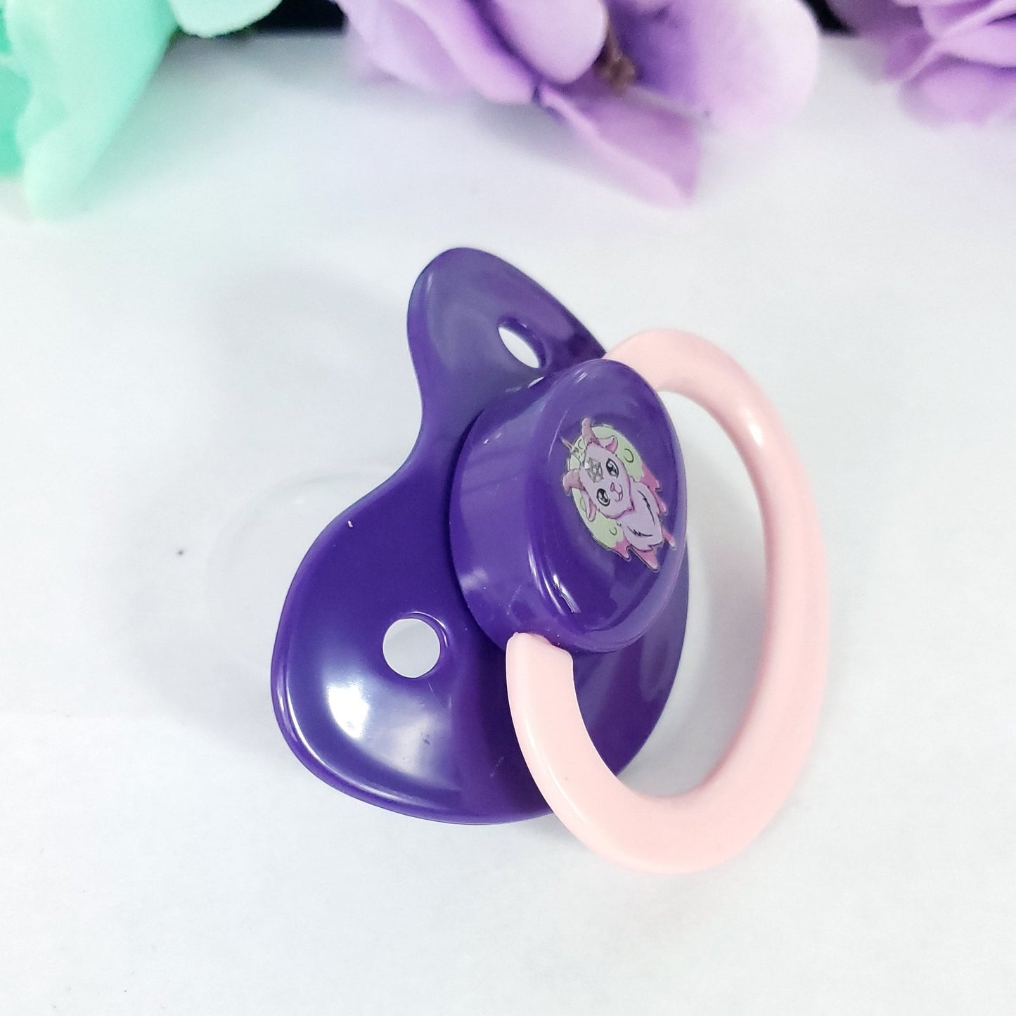 Creepy Kawaii Goat Adult Pacifier