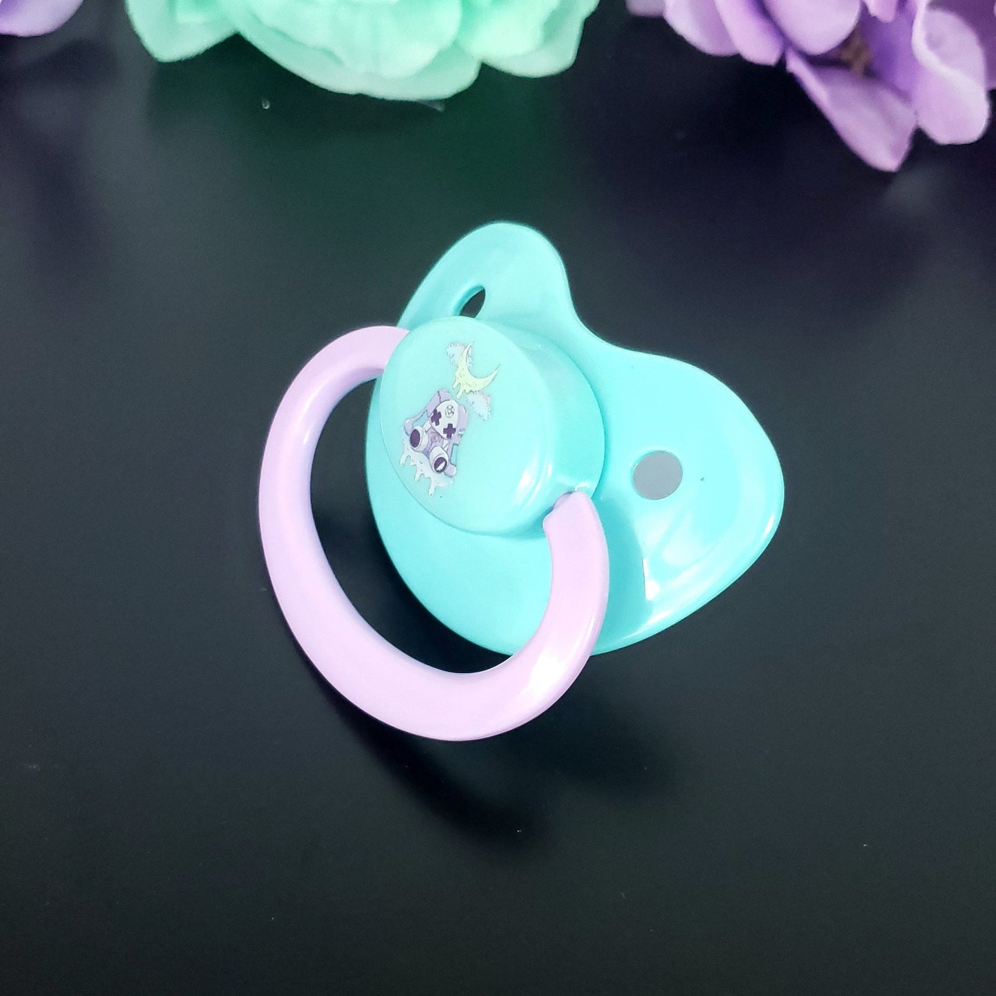 Creepy Kawaii Bunny Adult Pacifier