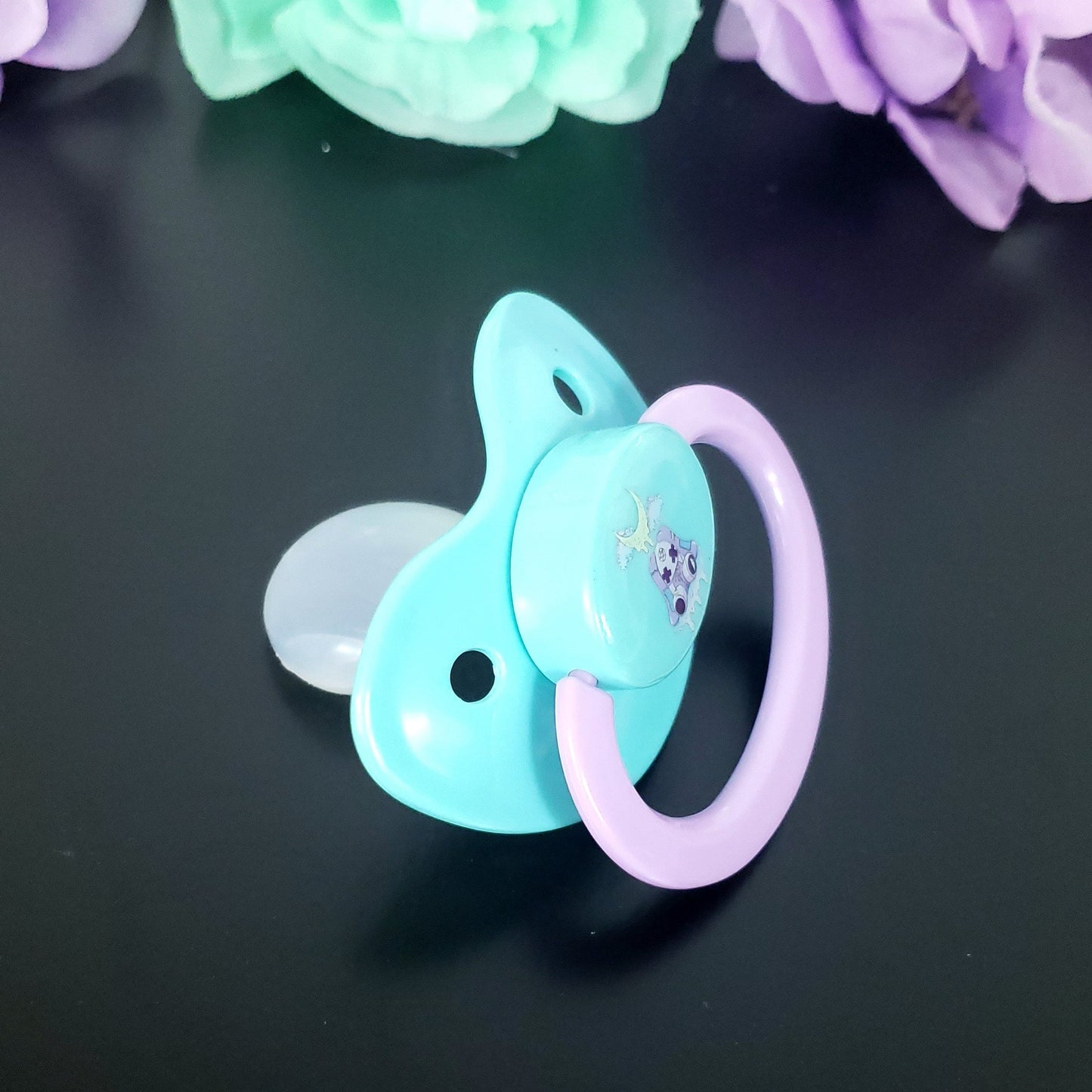 Creepy Kawaii Bunny Adult Pacifier