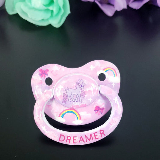 Hand Painted Adult Pacifier - Dreamer