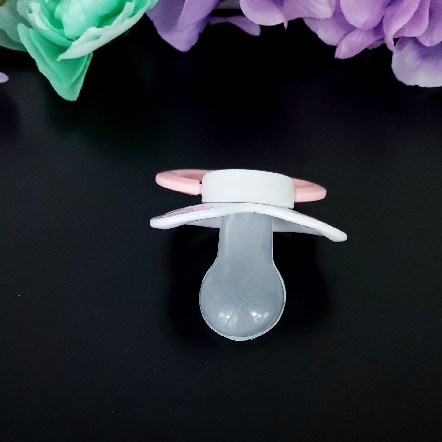 Adult Pacifier - Pink Cow