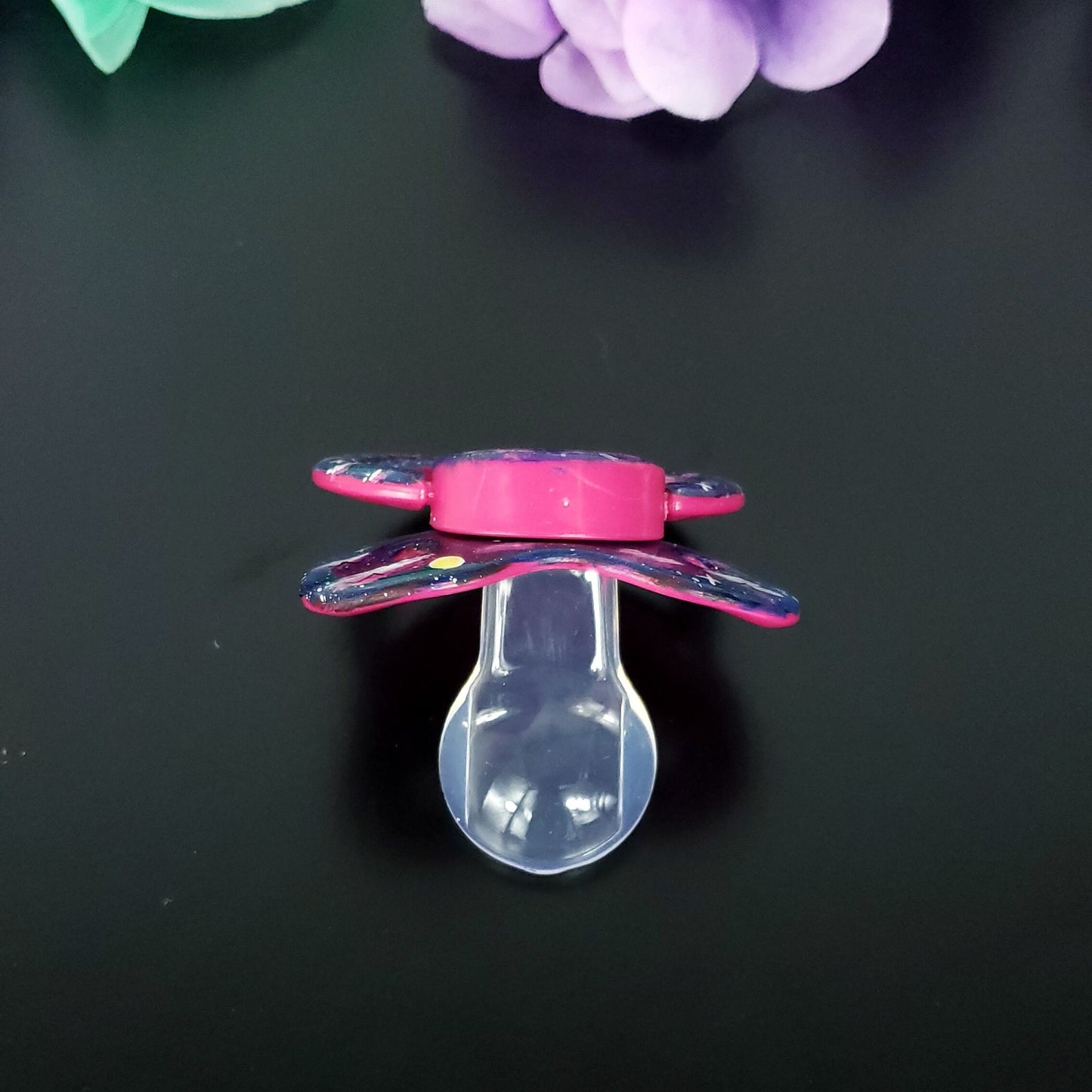 Hand Painted Adult Pacifier - Celestial Dragon
