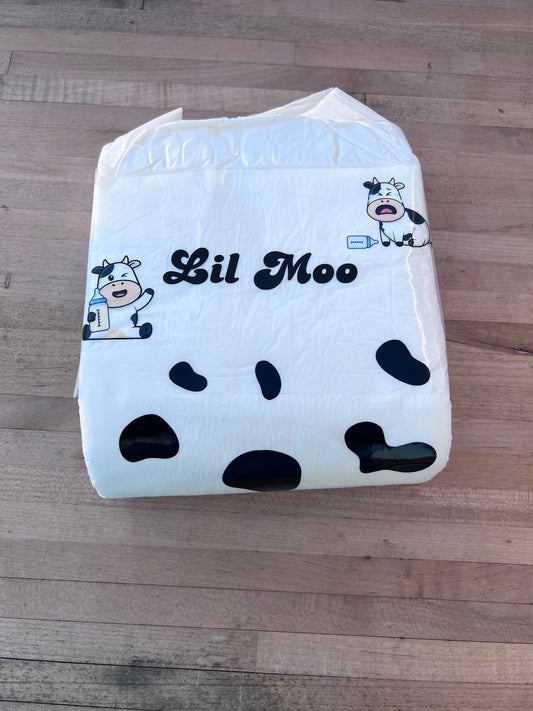 Lil Moo ABDL Adult Diaper - Medium ABDL Diaper