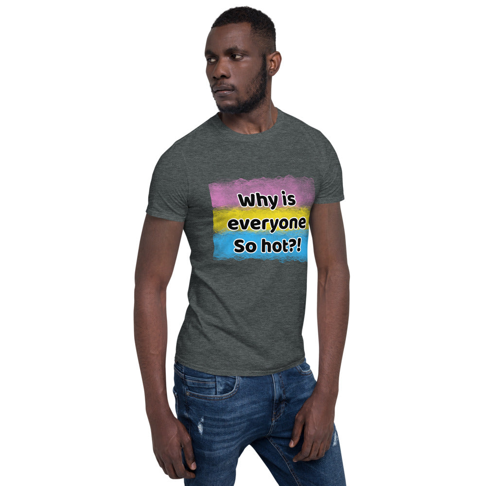 Pansexual Pride Short-Sleeve Unisex T-Shirt | Vixen's Hidden Desires