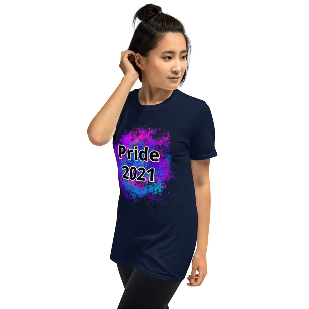 Bisexual Pride 2021 Short-Sleeve Unisex T-Shirt | Vixen's Hidden Desires