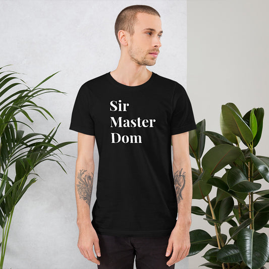 Sir, Master, Dom Short-Sleeve Unisex T-Shirt | Vixen's Hidden Desires
