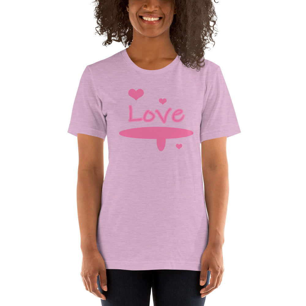 Love Short-Sleeve Unisex T-Shirt | Vixen's Hidden Desires