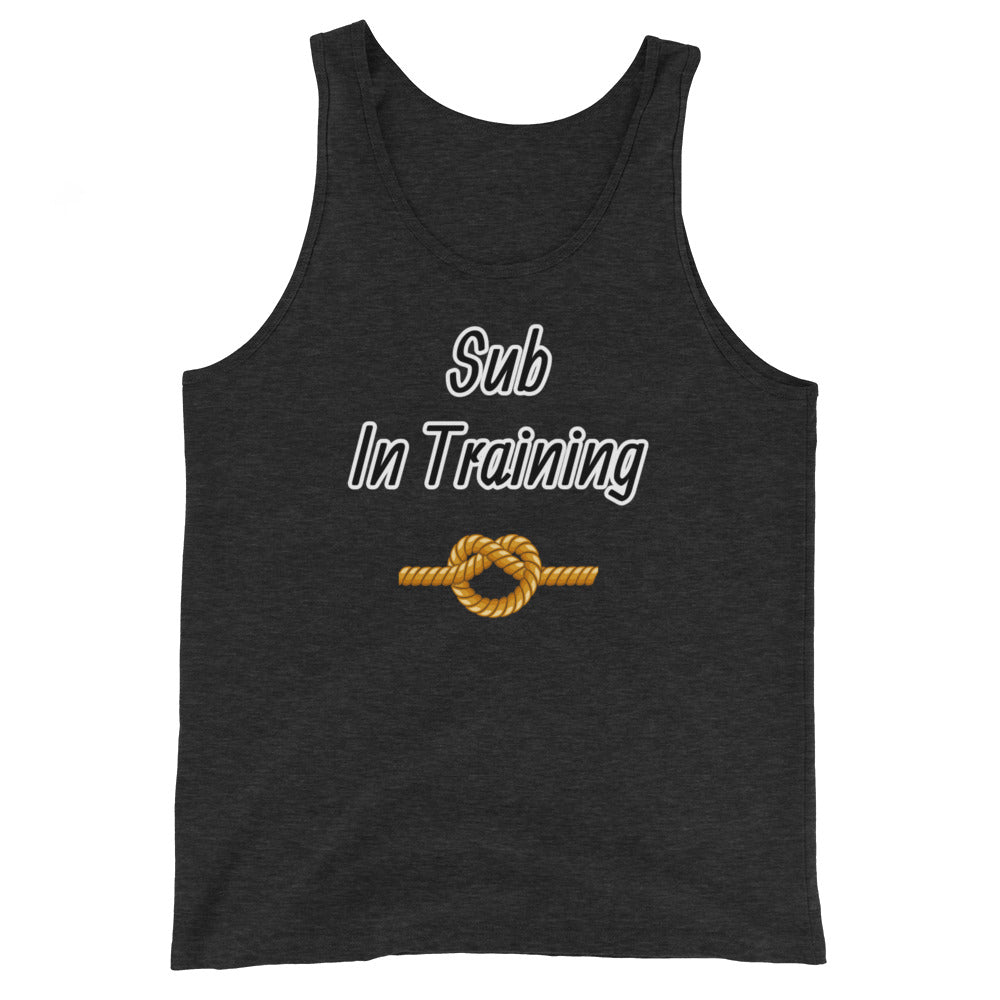 Sub In Training Unisex Tank Top | Vixen's Hidden Desires
