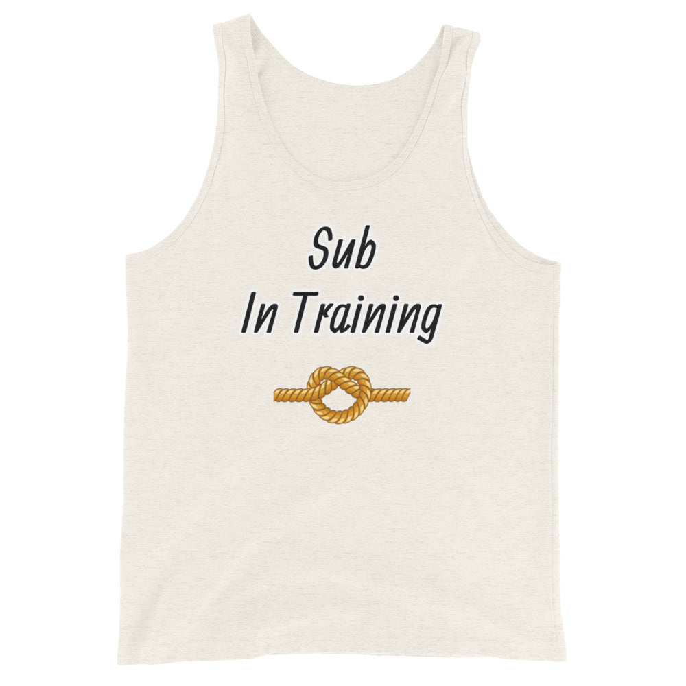 Sub In Training Unisex Tank Top | Vixen's Hidden Desires