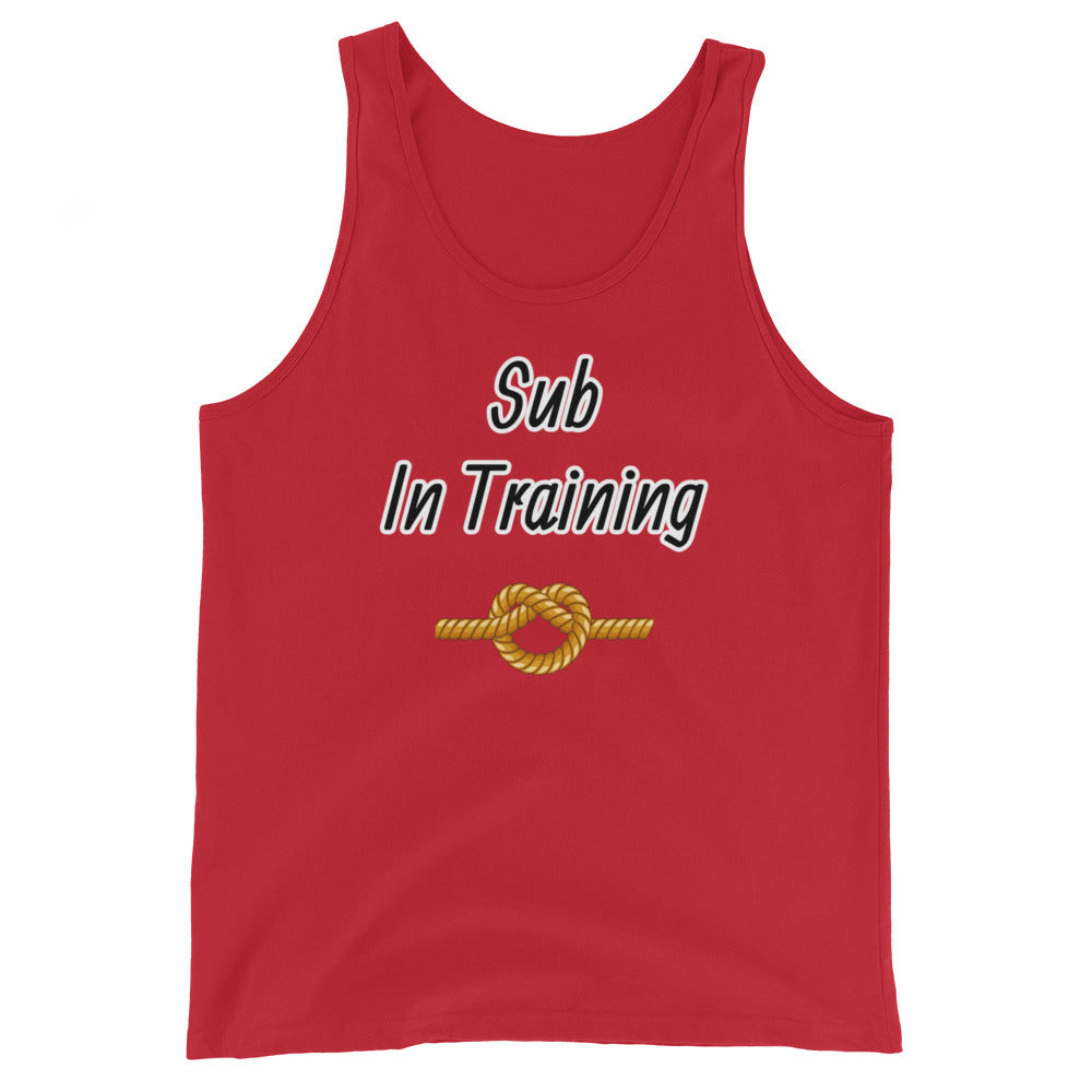 Sub In Training Unisex Tank Top | Vixen's Hidden Desires