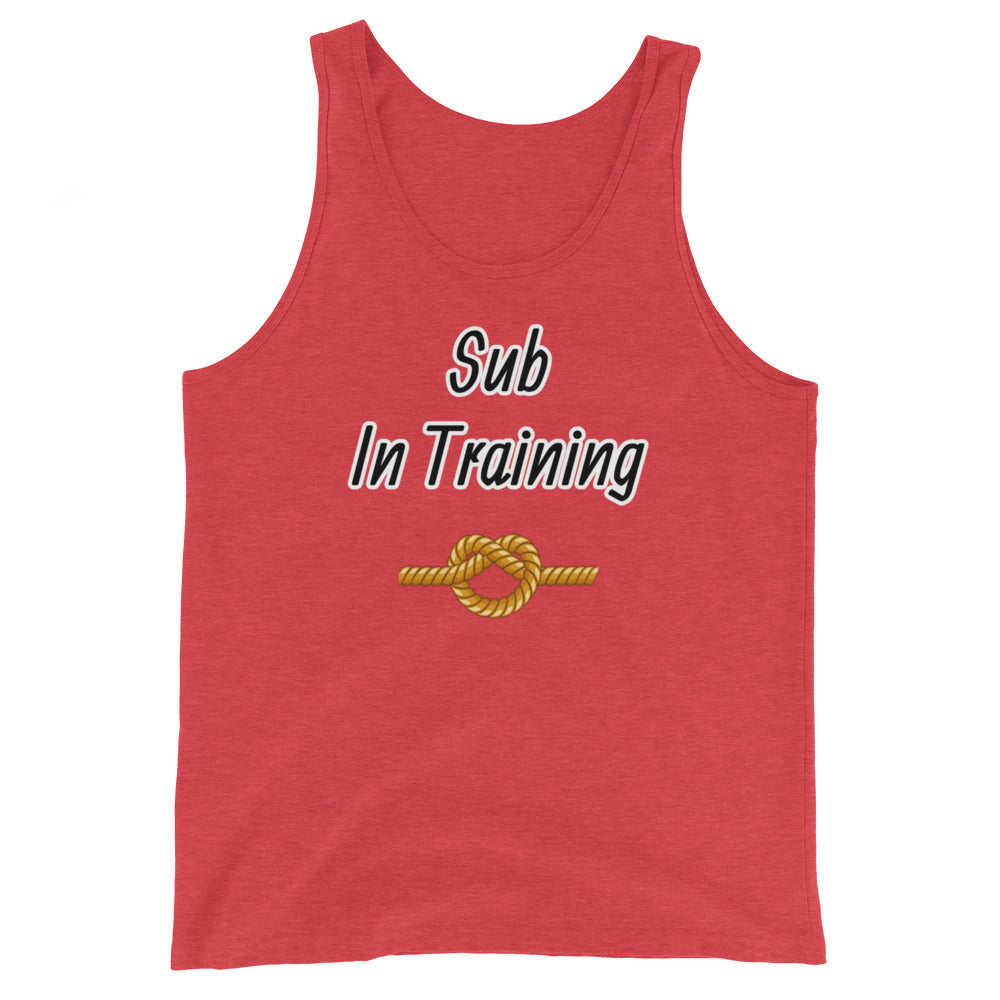 Sub In Training Unisex Tank Top | Vixen's Hidden Desires