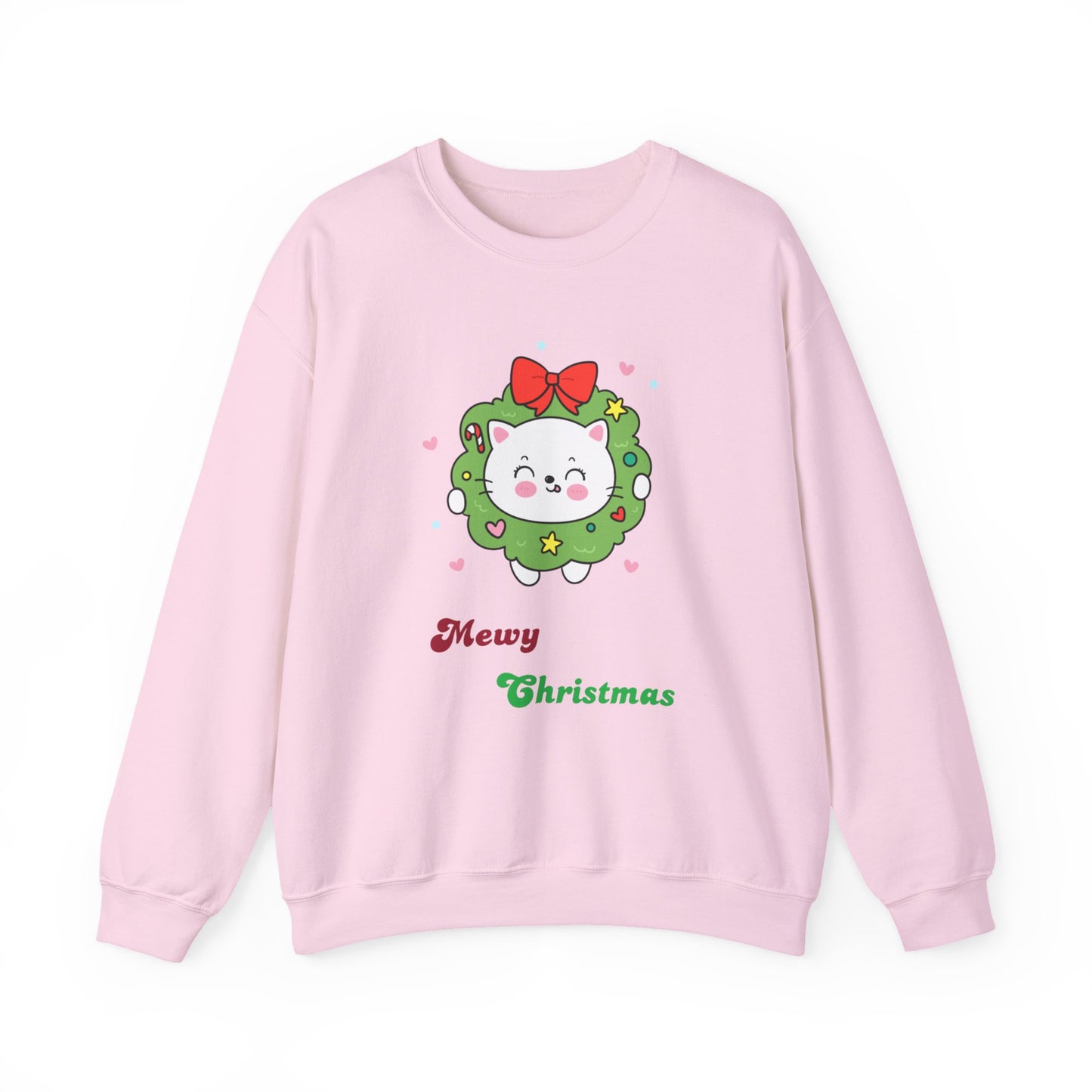 Mewy Christmas Crewneck Sweatshirt - Pet Play