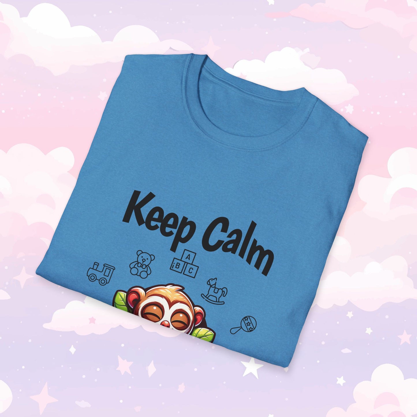 Keep Calm and Baby On Little Space ABDL Shirt