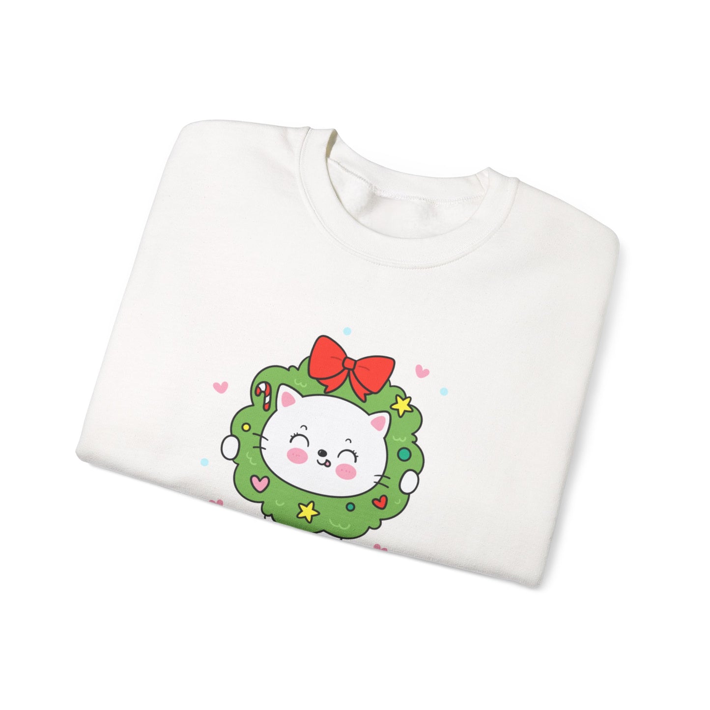 Mewy Christmas Crewneck Sweatshirt - Pet Play