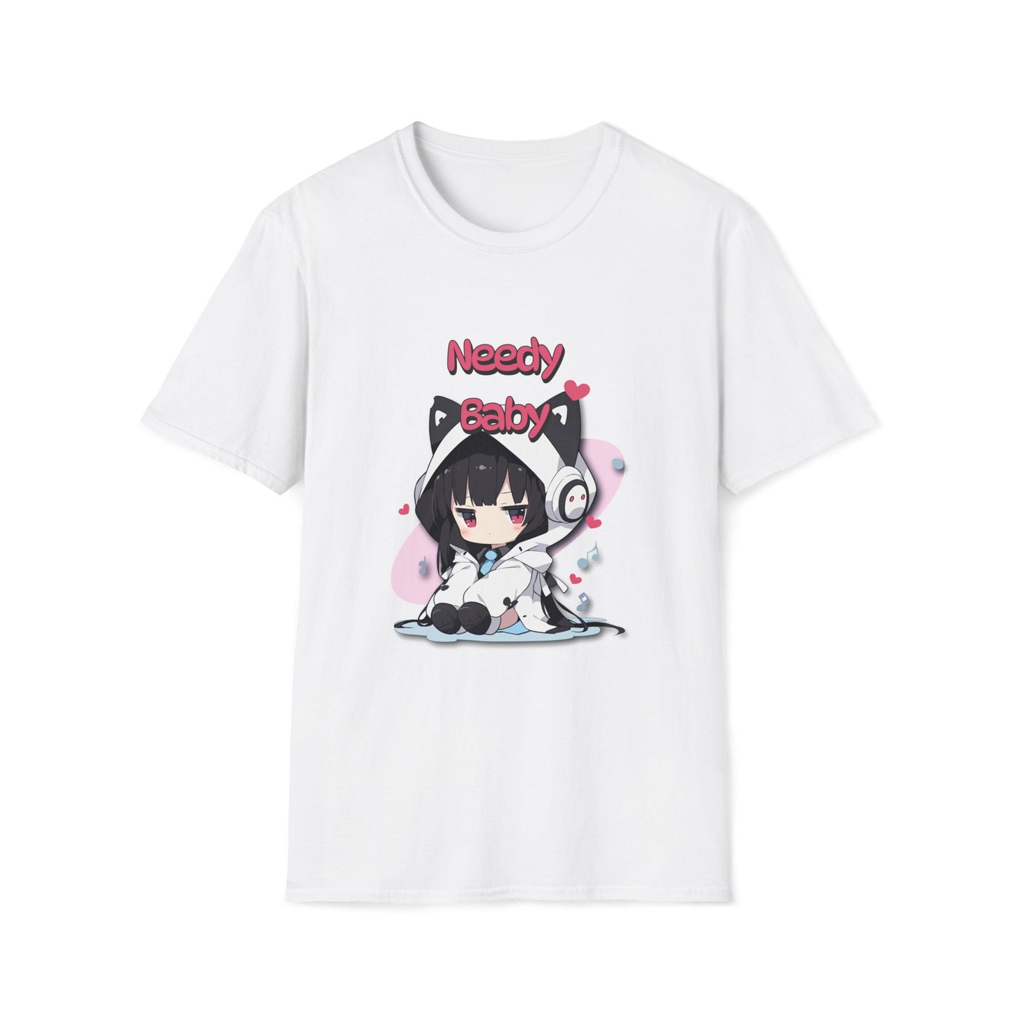 Needy Baby T-Shirt  - Kawaii Cat Girl Shirt