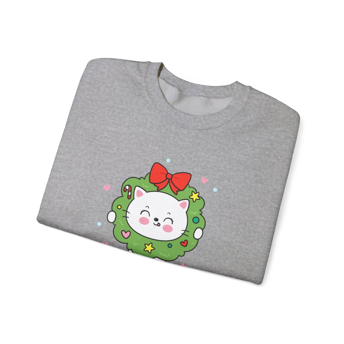 Mewy Christmas Crewneck Sweatshirt - Pet Play