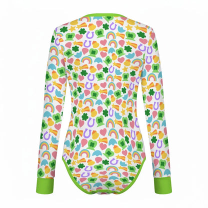 Magical Marshmallows Long Sleeve CuddleSuit