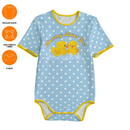 Mommy Loves You Adult Unisex CuddleSuit