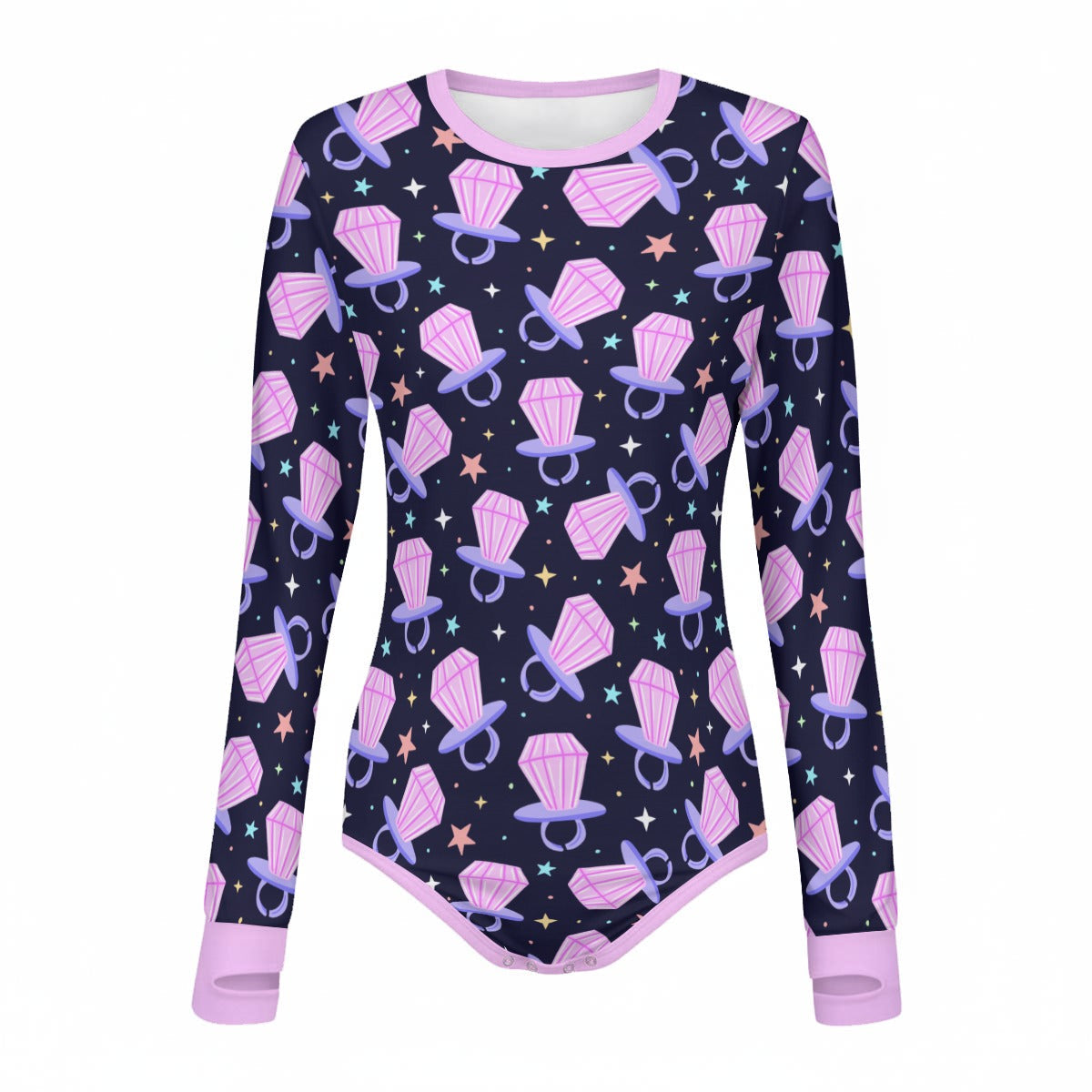Candy Jewel Long Sleeve CuddleSuit