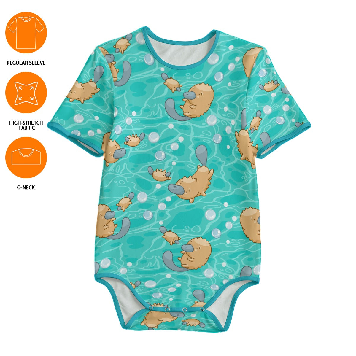 Soaked & Silly Platy Adult Unisex CuddleSuit