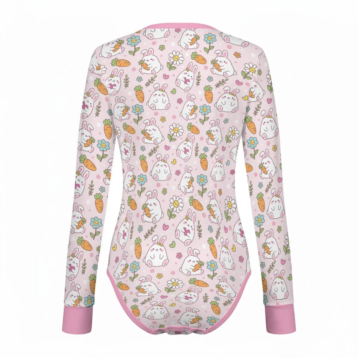 Baby Bunny Long Sleeve CuddleSuit