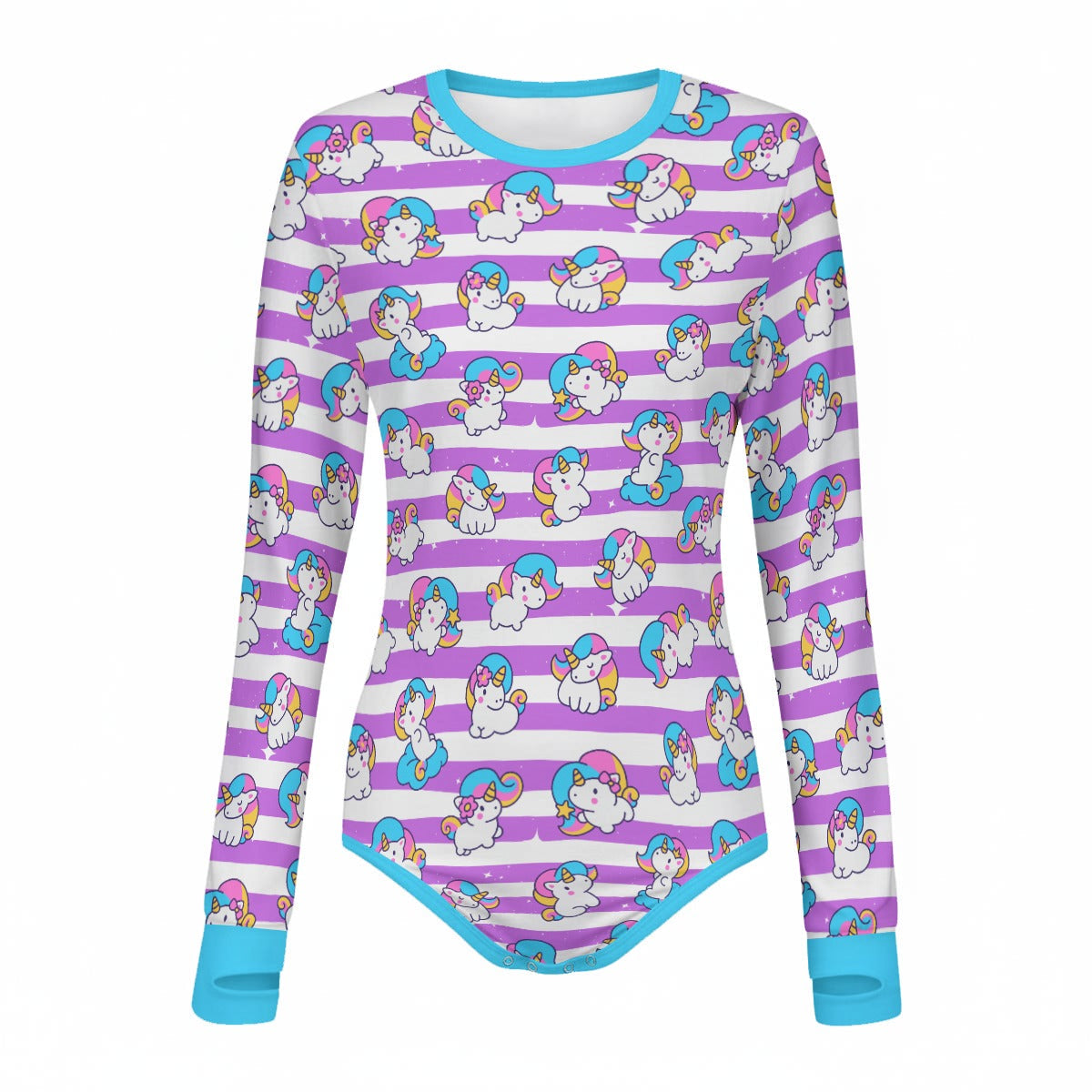 Unicorn Daydreams Long Sleeve CuddleSuit