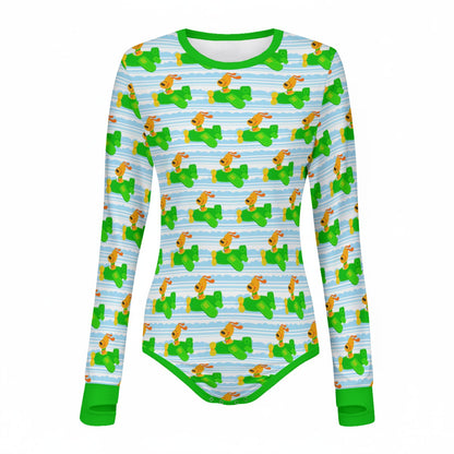 Sky Pup Adventure Long Sleeve CuddleSuit