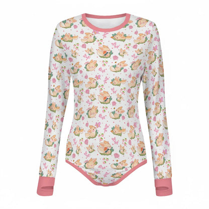 Lovely Fennec Long Sleeve CuddleSuit
