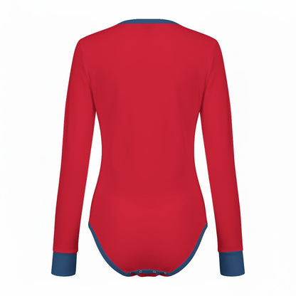 Tiny Pilot Rocket Long Sleeve CuddleSuit