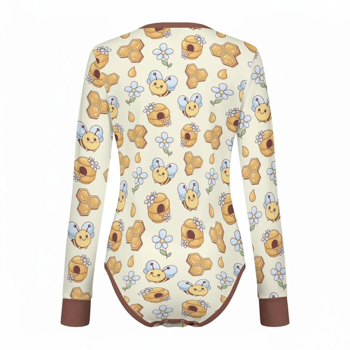 Sweet Honeybee Long Sleeve CuddleSuit