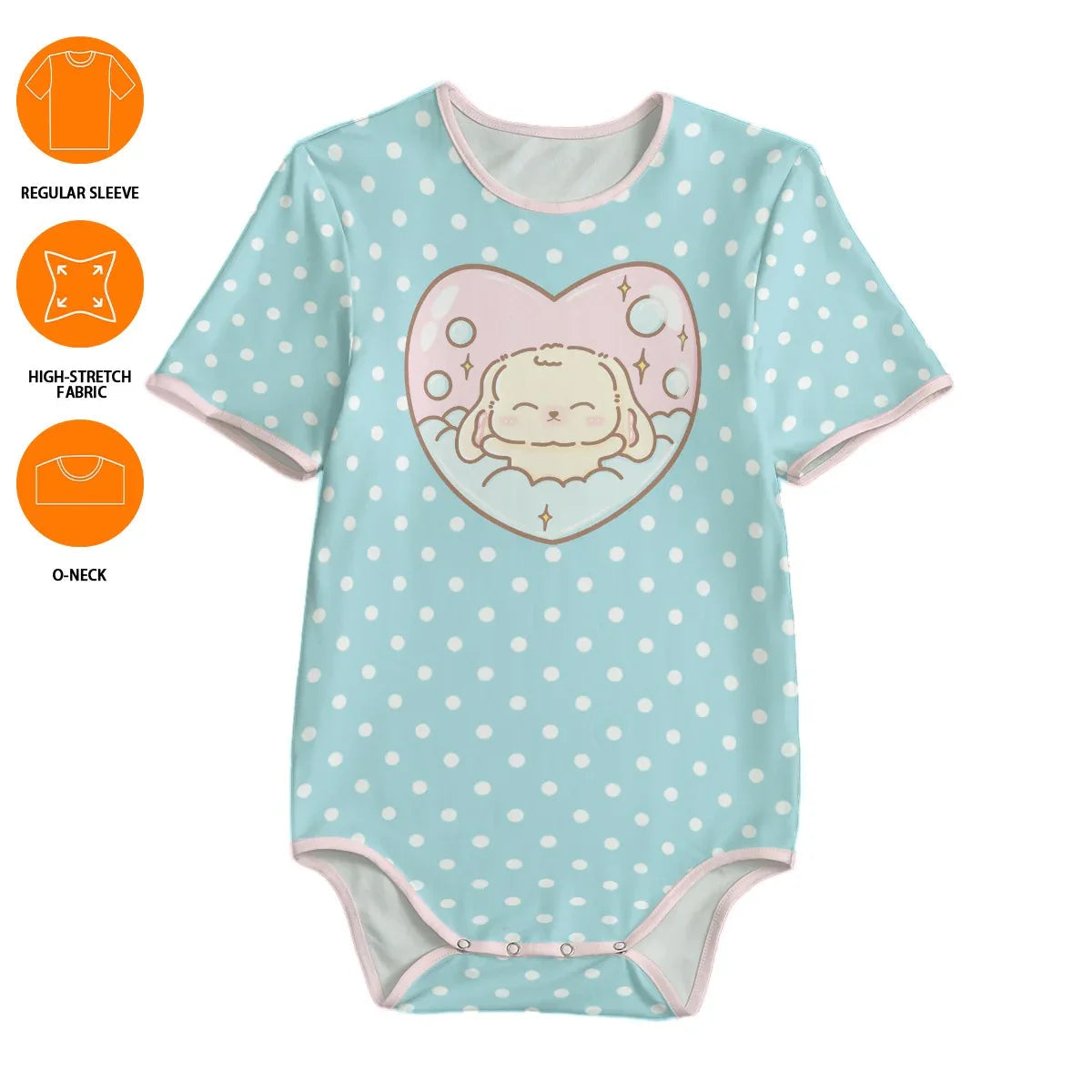 Cute BunBun Bathtime Adult CuddleSuit