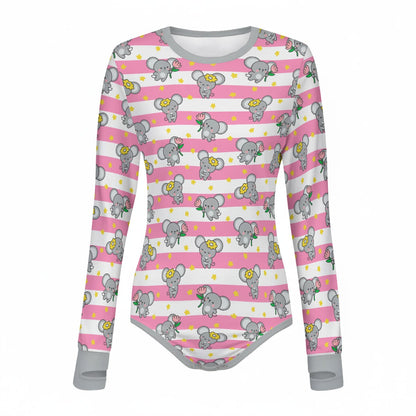 Blossom Baby Mouse Long Sleeve CuddleSuit