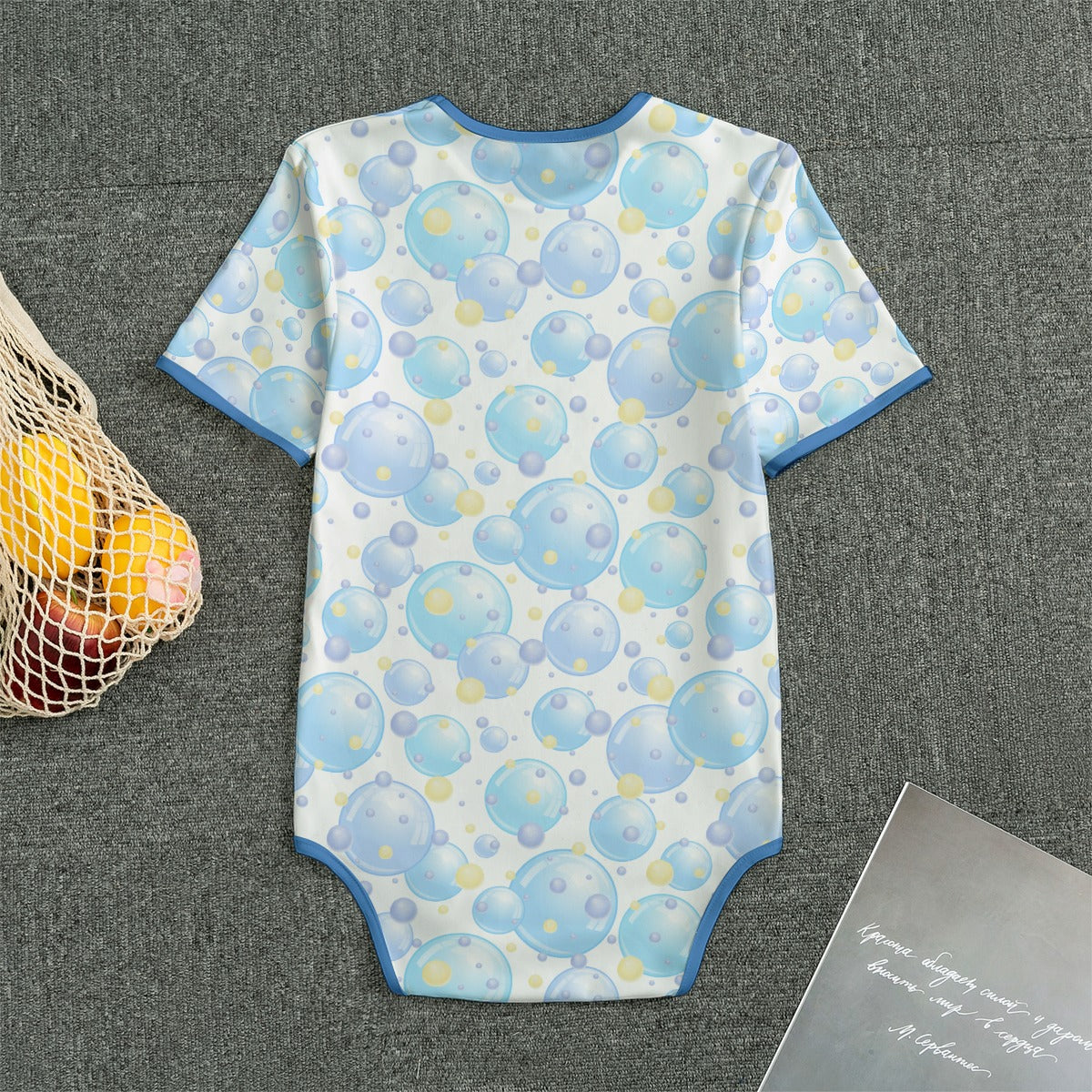 Chomp Chomp Shark Short Sleeve CuddleSuit