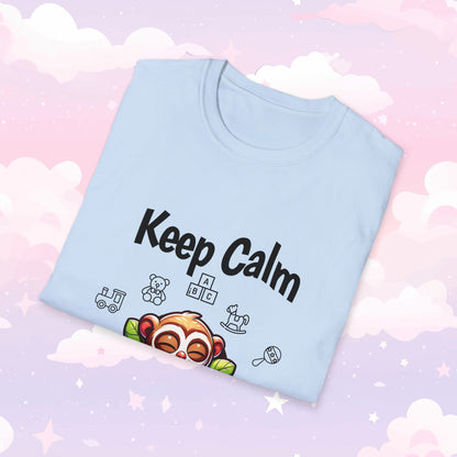 Keep Calm and Baby On Little Space ABDL Shirt