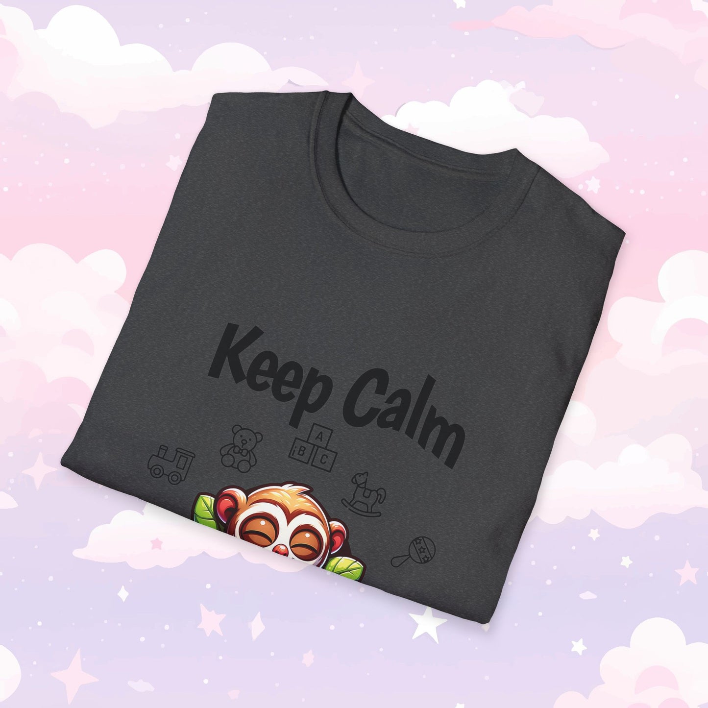 Keep Calm and Baby On Little Space ABDL Shirt