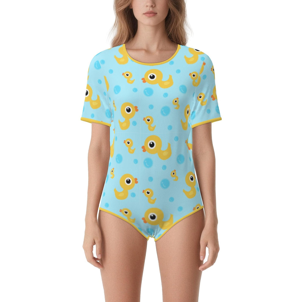 Bubble Duckies CuddleSuit