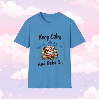 Keep Calm and Baby On Little Space ABDL Shirt