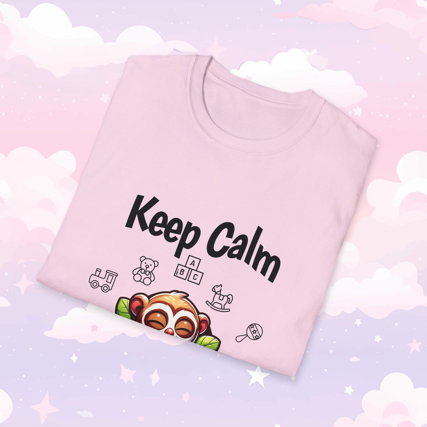 Keep Calm and Baby On Little Space ABDL Shirt