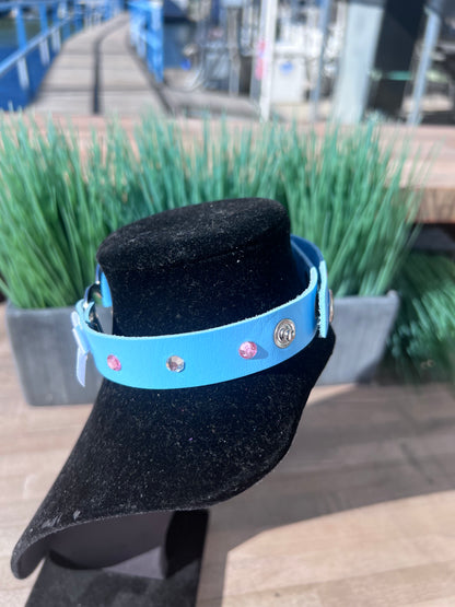 Blue Pet Play Choker Collar