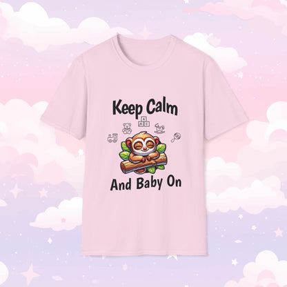 Keep Calm and Baby On Little Space ABDL Shirt